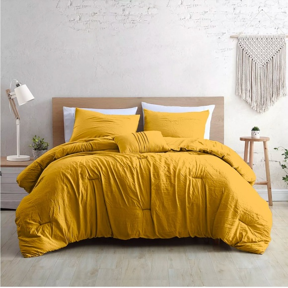Mustard bed set - Picture 1 of 1